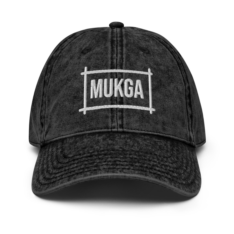 MUKGA - Vintage Cotton Twill Cap