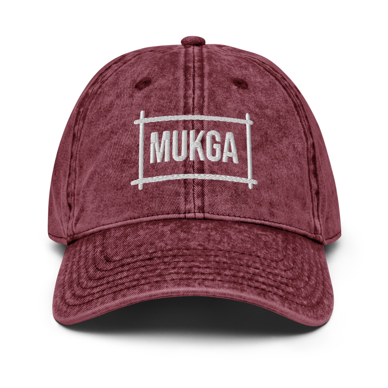 MUKGA - Vintage Cotton Twill Cap