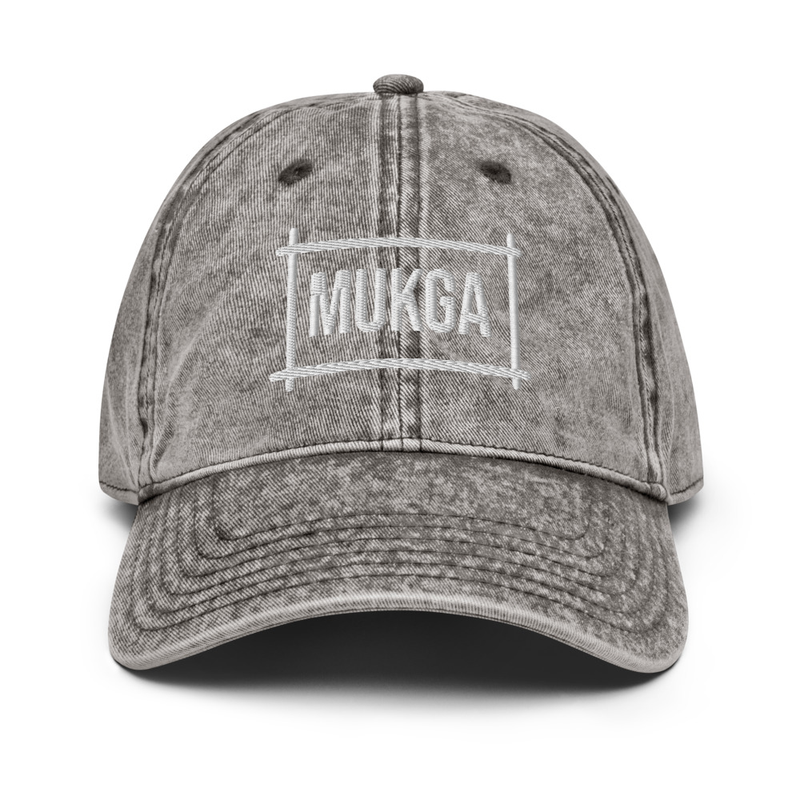 MUKGA - Vintage Cotton Twill Cap